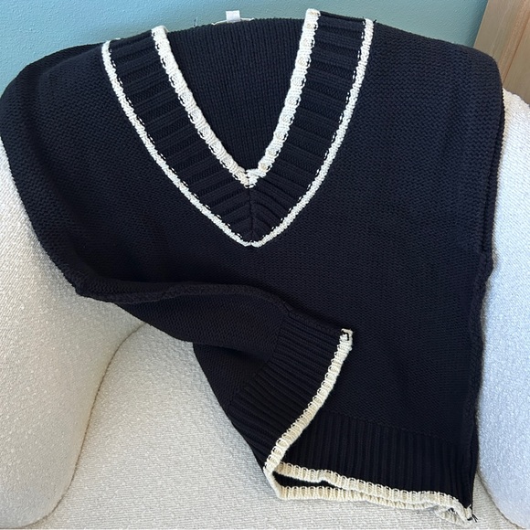 Elan Women's V-Neck Sweater Vest Preppy - Picture 8 of 16